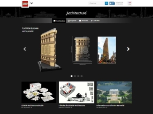 LEGO Architecture Website